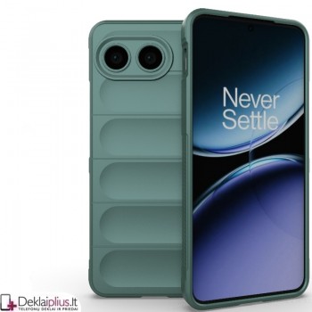Magic Shield guminis dėklas su kameros apsauga - žalias (Oneplus Nord 4) Magic Shield guminis dėklas su kameros apsauga - žalias (Oneplus Nord 4)